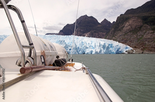 San Rafael Glacier, Patagonia, Chile photo