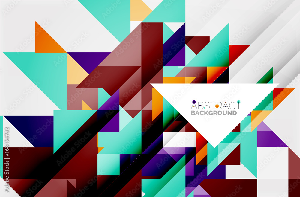 Triangle pattern design background Triangle pattern design background