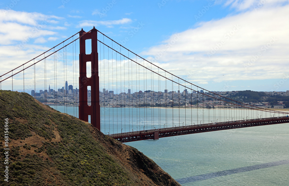Golden Gate Bridge in San Francisco. California. USA Golden Gate Bridge in San Francisco. California. USA