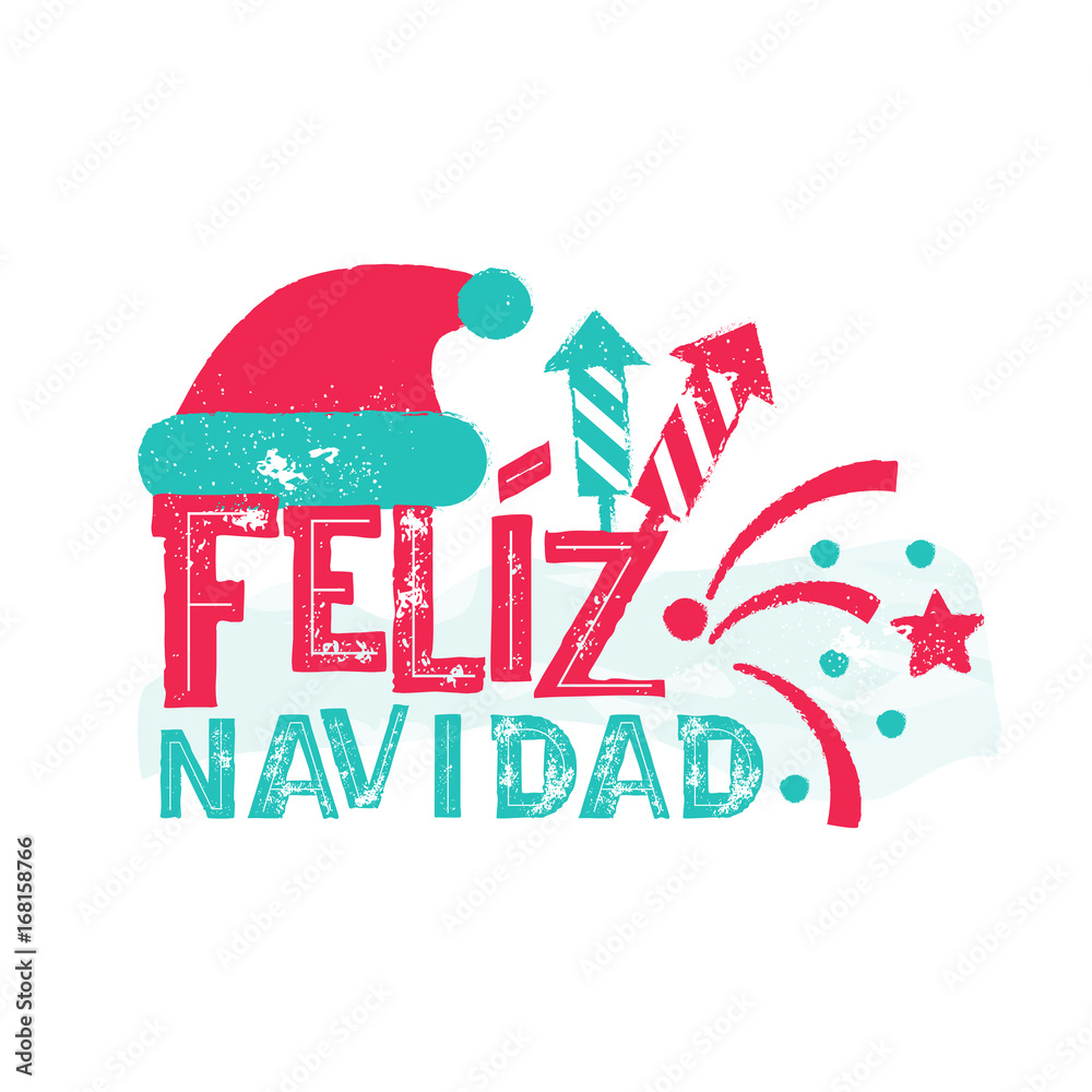 Feliz Navidad - Merry Christmas Spanish language