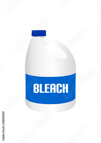 Bleach in Plastic Bottle photo