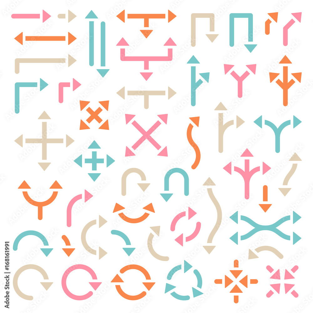 Retro Arrows Graphic Retro Arrows Graphic
