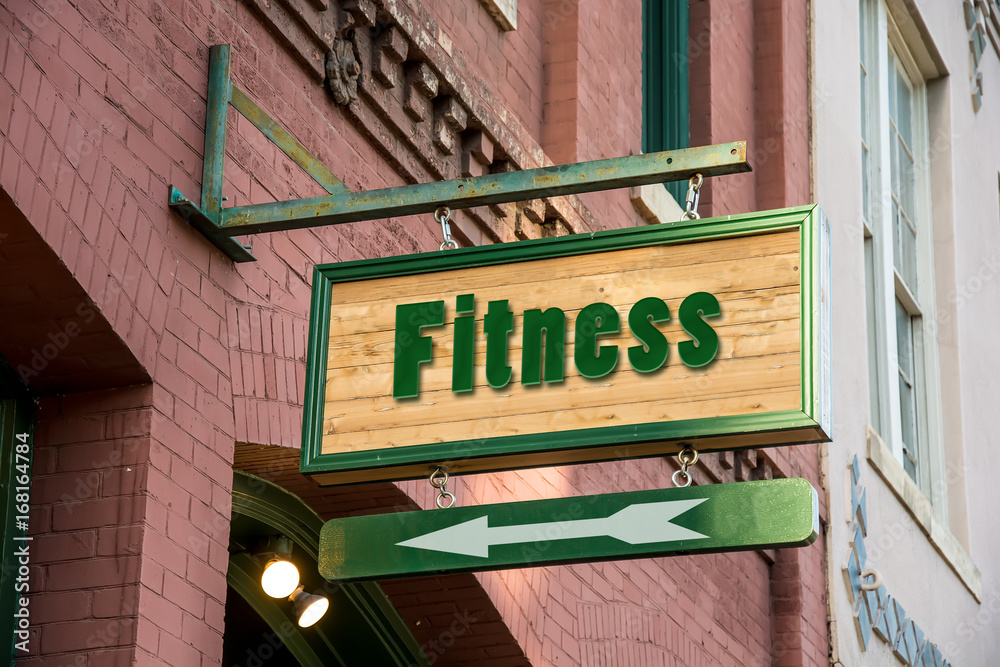 Schild 277 - Fitness