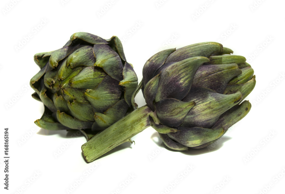 Obraz premium Zwei Artischocken