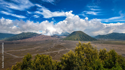 Bromo volcano (Gunung Bromo)in Bromo Tengger Semeru National Park, East Java, Indonesia.