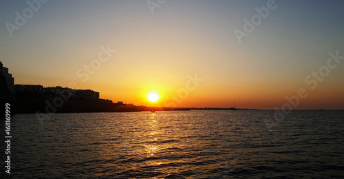 Sea Sunset on Puglia  Italy