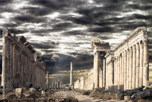 Obraz w ramie Apamea, Syria