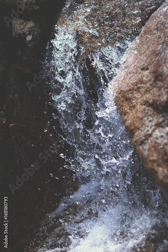 Boiling mountain river