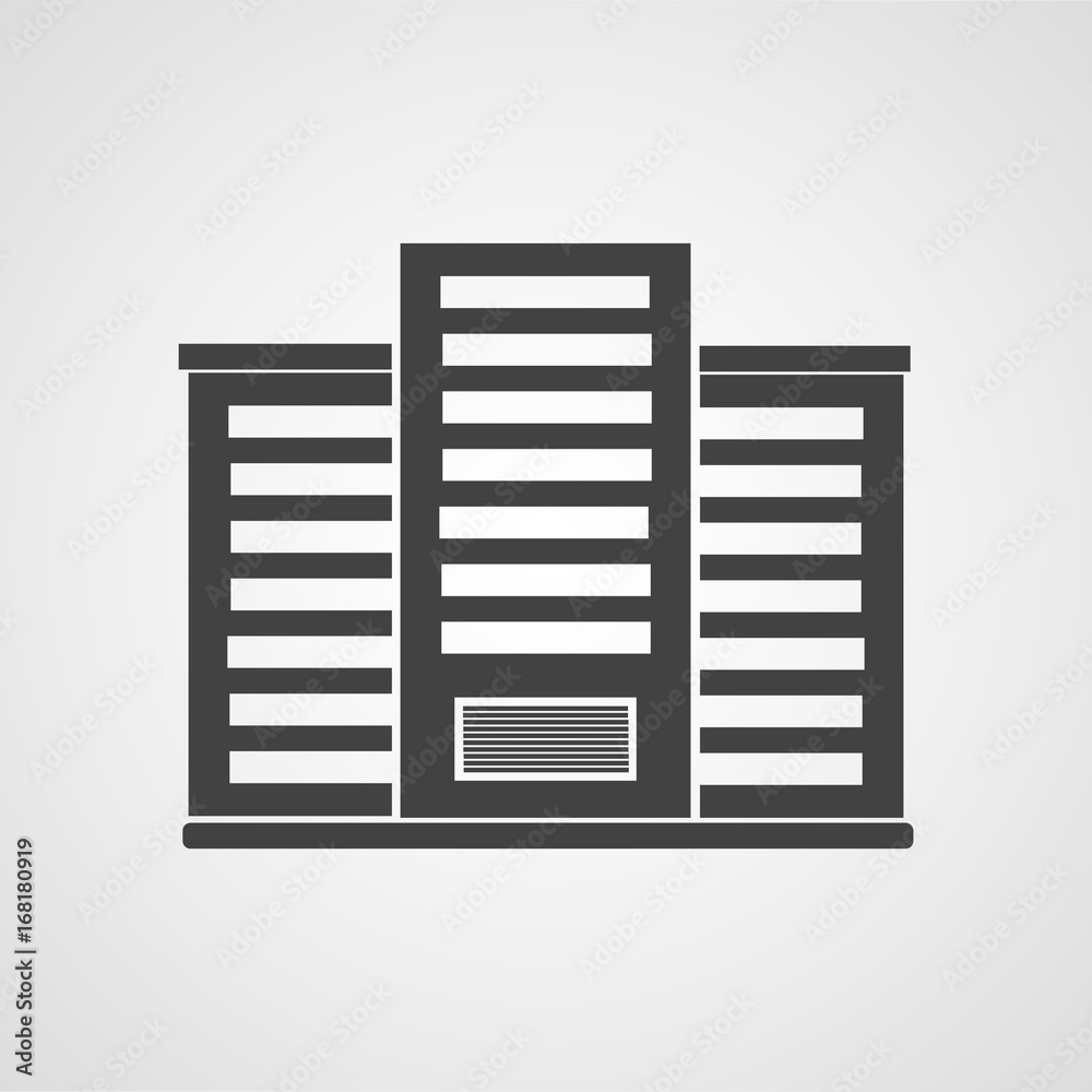 Office Buildings vector icon Office Buildings vector icon