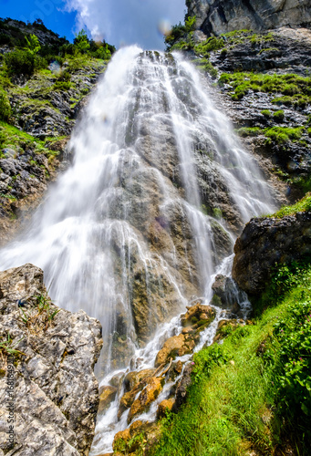 Fototapeta Naklejka Na Ścianę i Meble -  dalfazer waterfall at the achensee lake