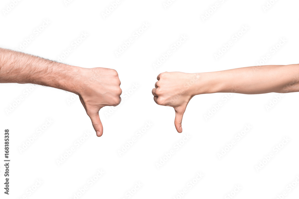 thumbs down thumbs down