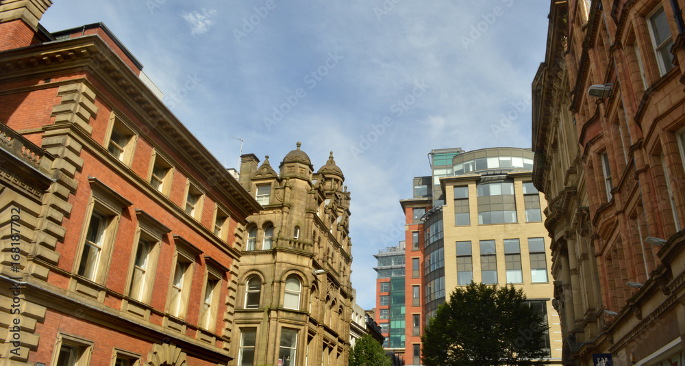 old and new architecture in manchester. uk old and new architecture in manchester. uk