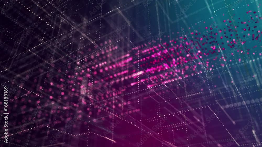 Computer network digital data transmitted at high speed. 4K UHD video loop animation. Computer network digital data transmitted at high speed. 4K UHD video loop animation.