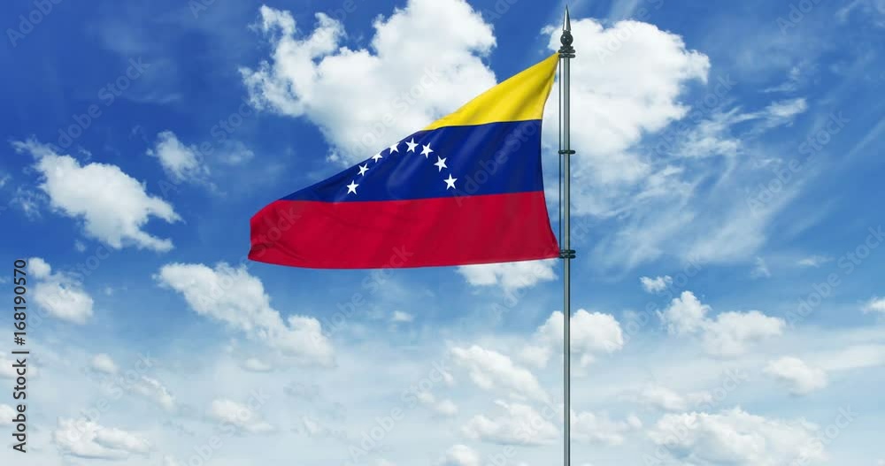Venezuela flag animation, alpha channel Venezuela flag animation, alpha channel