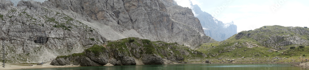 Panorama of Coldai lake