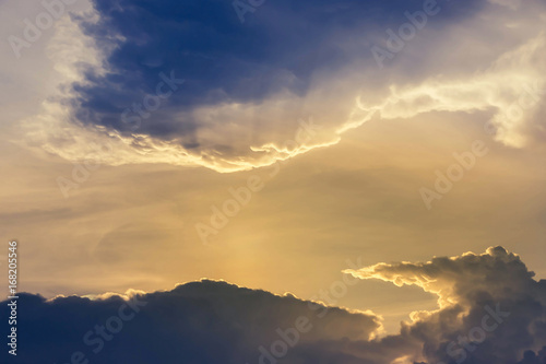 abstract cloudy on sky sunset background © Soonthorn