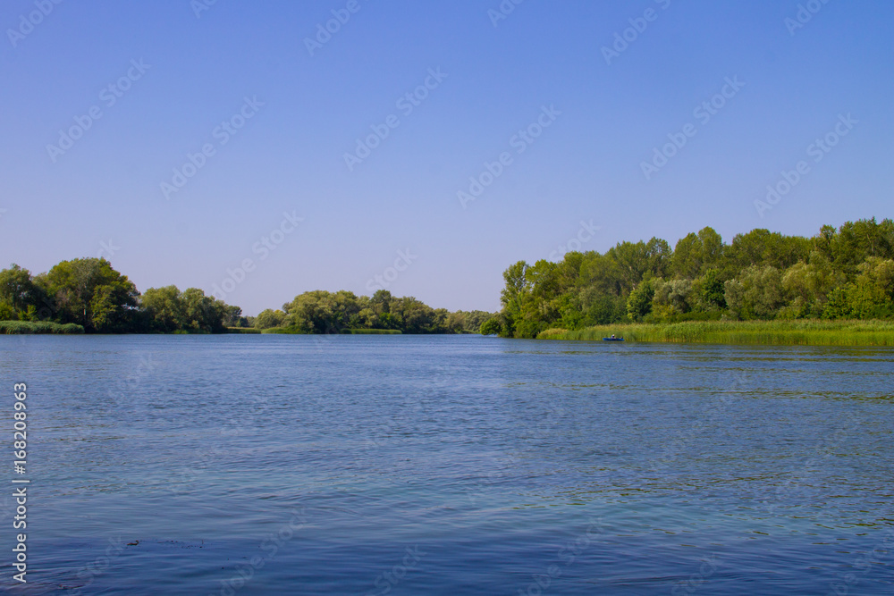 View on the river Dnieper View on the river Dnieper