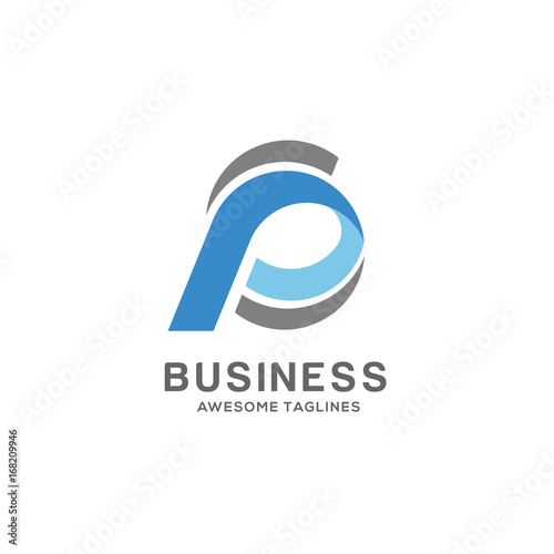 SP letter logo design vector illustration template, S letter logo vector, letter S and P logo vector, creative Letter SP letter logo