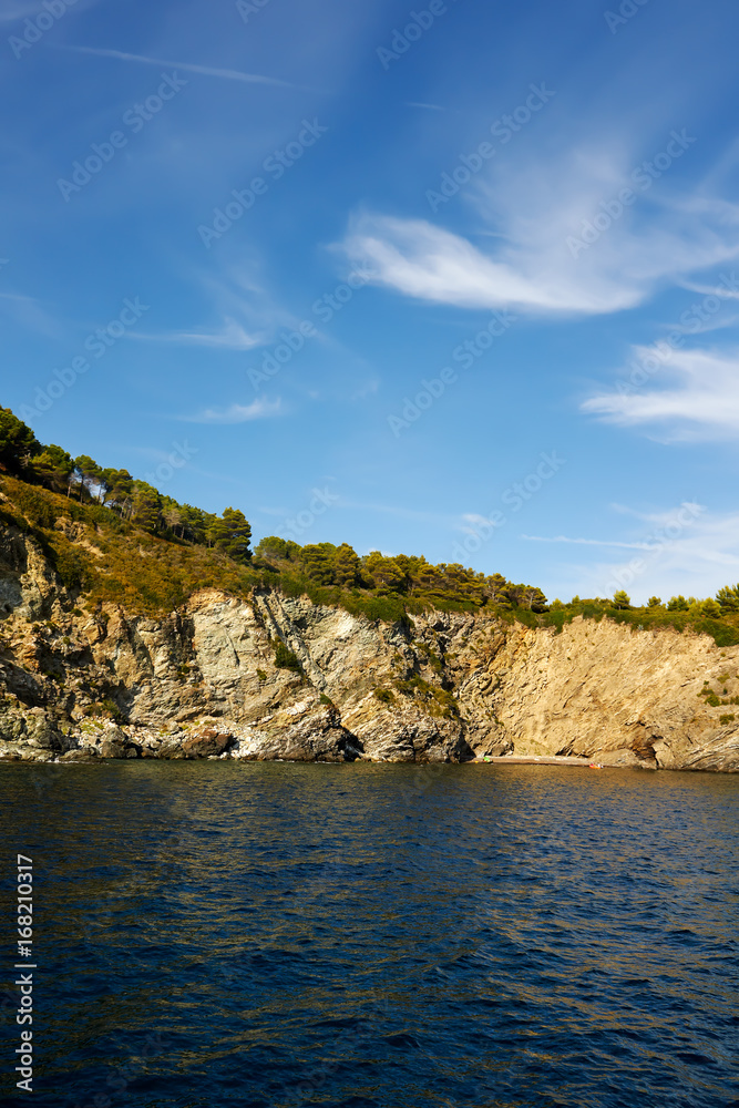Elba Island Coast Near Lido Di Capoliveri