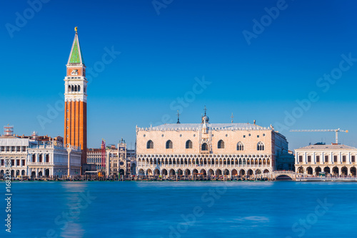 Venice cityscape. View of the San Marco Square (Piazza San Marco). Veneto region, Italy © Travellaggio