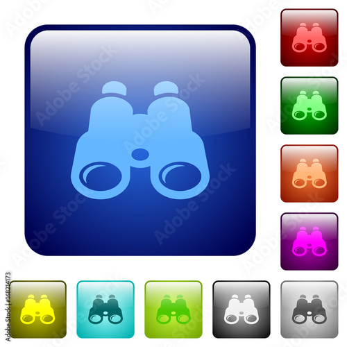 Binoculars color square buttons