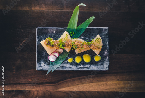 Foto Daikon Radish cooked in sake and dashi