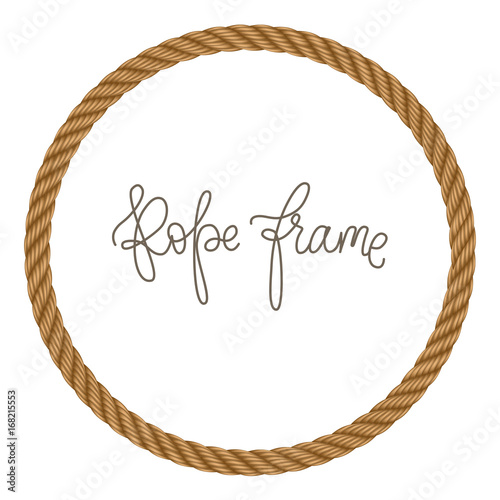 Rope vector frame