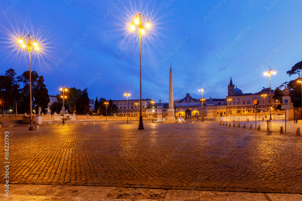 Obraz premium Rome. Piazza del Popolo.