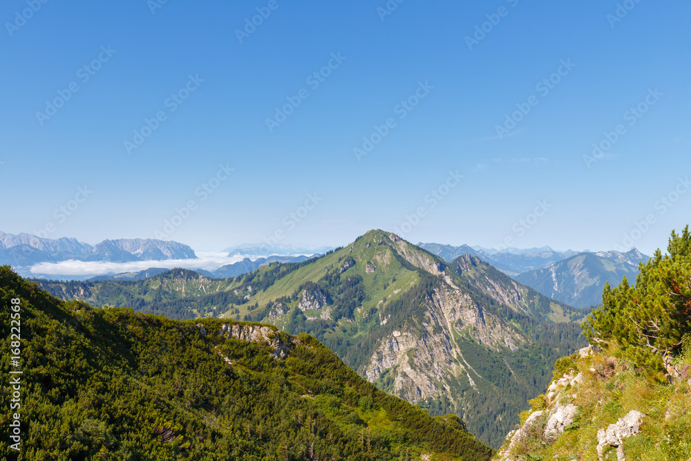 Mt Hochgern, view from Mt. Hochfelln
