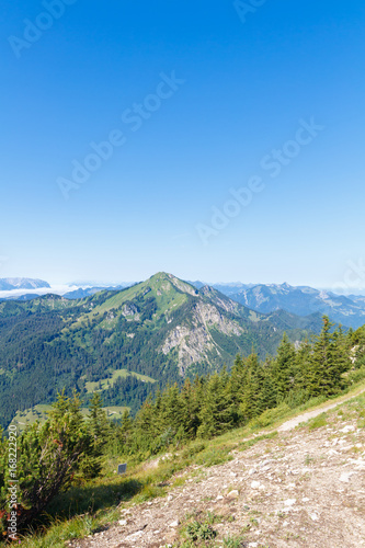 Mt Hochgern, view from Mt. Hochfelln