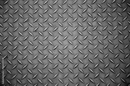 Abstract gray steel texture panel close up