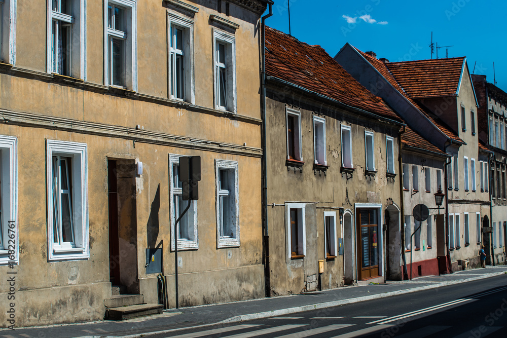 Street of Chełmno (Poland)