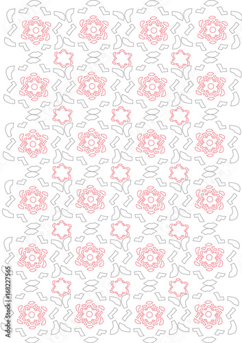 Abstract flowers,vector, background