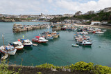 The harbour at Newquay, Cornwall, UK