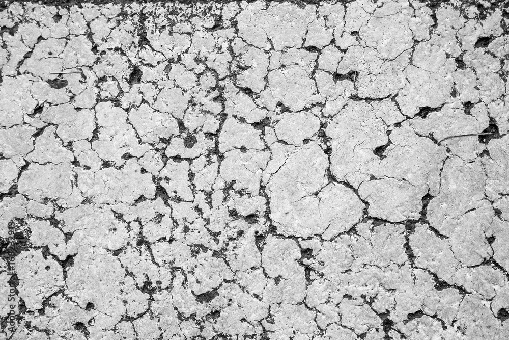 Fototapeta premium Texture black and white asphalt