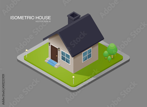 isometric house