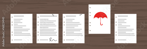 Hervorgehoben - Regenschirm