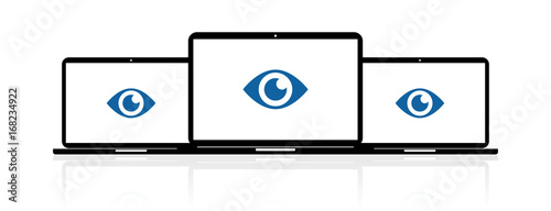 Laptop Banner - Auge