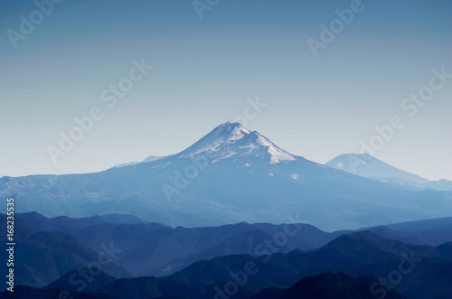 aerial view of mountains