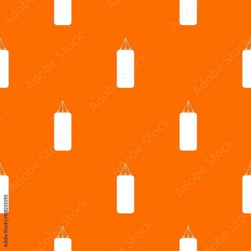 Punching bag for boxing pattern seamless