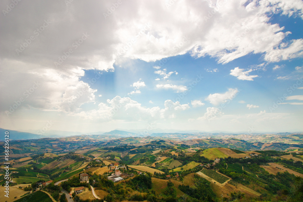 Fototapeta premium Colline da Ripatransone