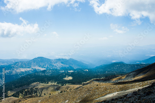 high level view from nevado de toluca's top mountain © Vctor