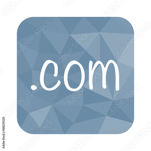 Low Poly Button - kreative .com-Domain