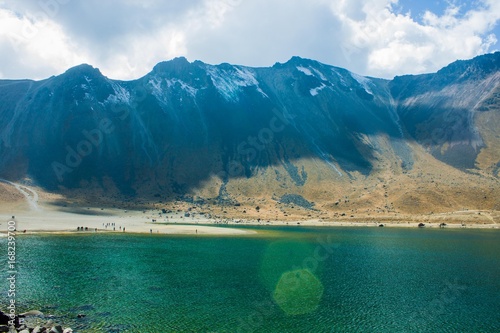 High mountains at Nevado de Toluca in Mexico