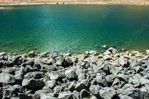 Lake at Nevado de Toluca in Mexico