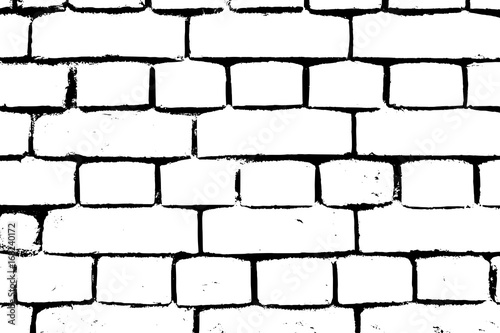 Brick wall texture. Grunge background