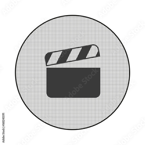 Gitter-Icon Filmklappe