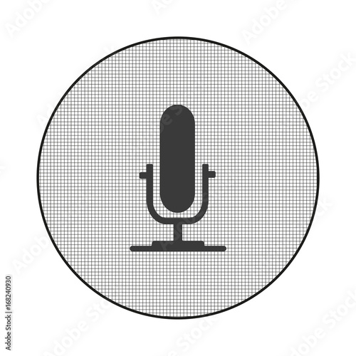 Gitter-Icon Mikrofon
