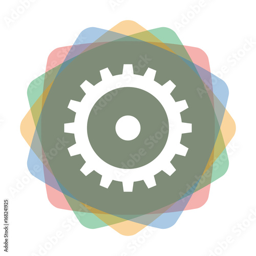 App Icon farbig Zahnrad Optionen