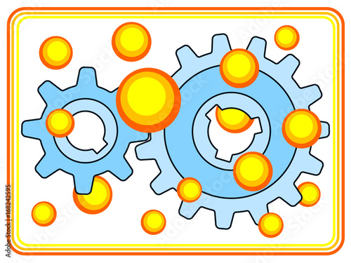 Gear wheel pair